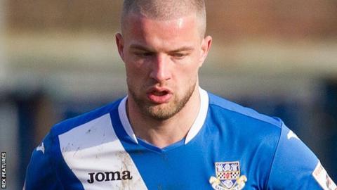 Eastleigh midfielder Luke Coulson