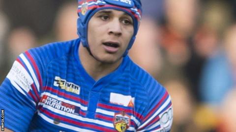 Ben Jones-Bishop in action for Wakefield