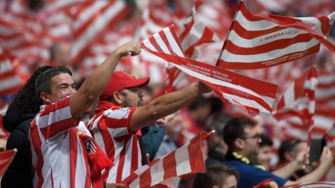 Atletico Madrid fans