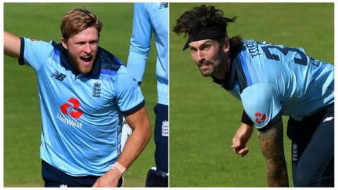 David Willey and Reece Topley