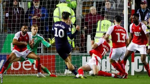 Jack Grealish's second-half strike for Villa at Rotherham was his first goal since hitting the winner in the Second City Derby at St Andrew's