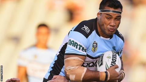 Ava Seumanufagai in action for Cronulla