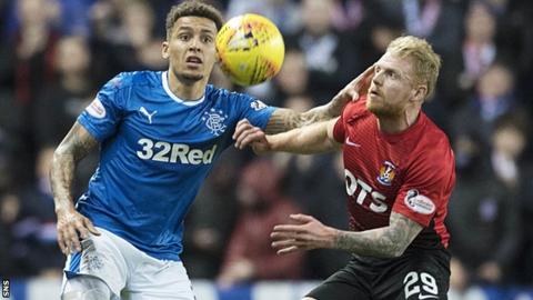 Rangers Josh Windass is hungry for more goals after scoring against Celtic