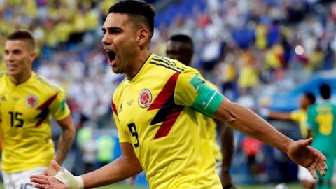 Colombia's Radamel Falcao