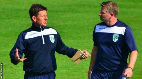 Steve Sharman (left) and Tony Vance