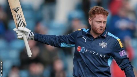 bairstow jonny durham yorkshire hundred win sets cup over lions zealand england against previous