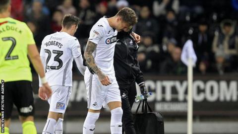 Swansea City defender Joe Rodon