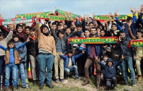 Amedspor supporters