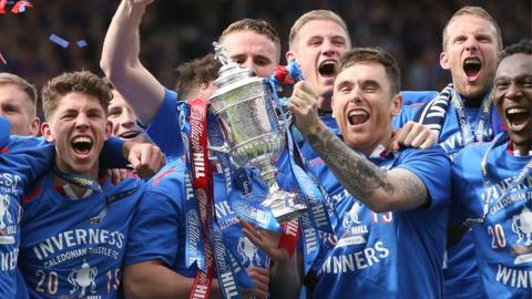 Inverness won the Scottish Cup in 2015