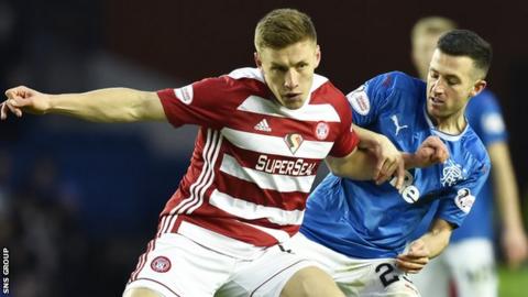 Rangers announce signing of Hamilton's Greg Docherty