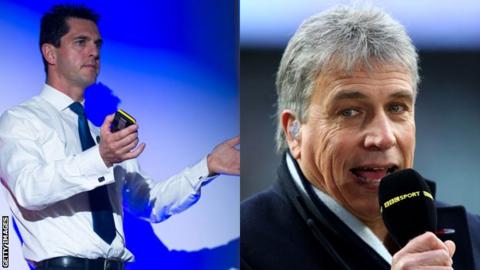 Mark Colbourne MBE and John Inverdale