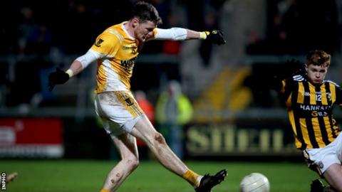 Conor McManus hit six points in Clontibret's 0-10 to 0-9 win over Crossmaglen on Saturday