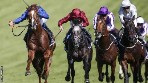Masar wins the Derby