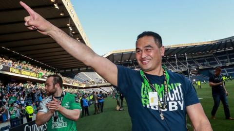 Pat Lam guided Connacht to Pro12 title success last season