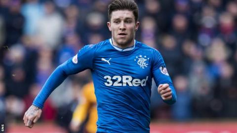Rangers midfielder Josh Windass