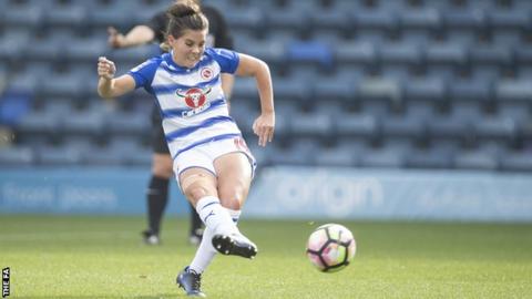Reading Women striker Brooke Chaplen