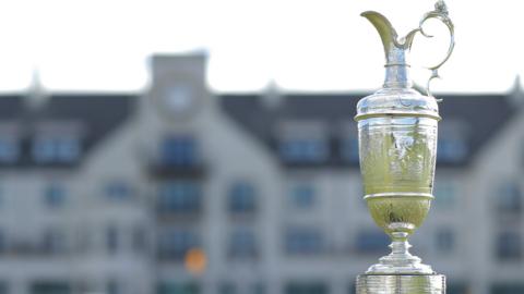 The Claret Jug at Carnoustie