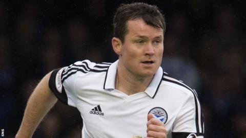 Ayr United's Paddy Boyle