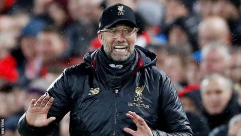 Liverpool manager Jurgen Klopp