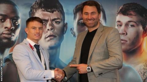 Smith will work under Matchroom Boxing promoter Eddie Hearn