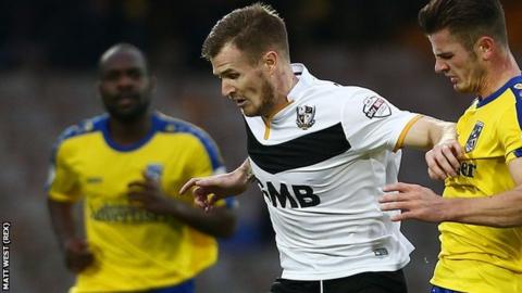 Port Vale midfielder Michael O'Connor