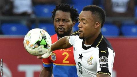 Avram Grant has launched a strong defence of Jordan Ayew (right)
