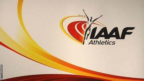 The IAAF logo