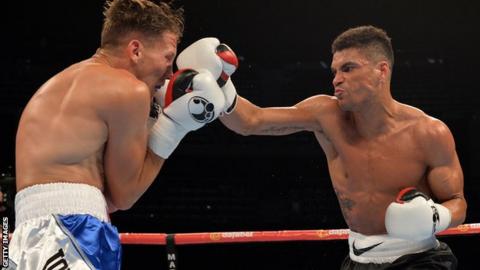 Anthony Ogogo fighting Gary Cooper