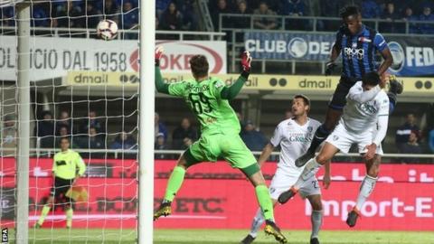 Atalanta Fail To Score With 47 Shots In 0 0 Draw With Empoli Bbc