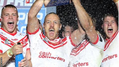 St Helens captain James Roby