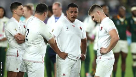 England players Owen Farrell and Mako Vunipola