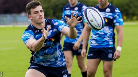 Scotland centre Matt Scott