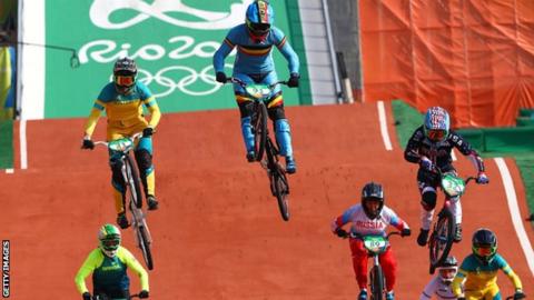 Rio 2016 BMX women's final