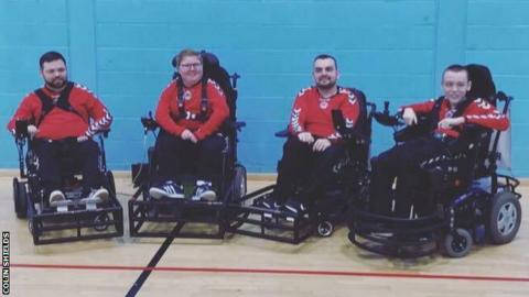 Clyde Powerchair FC team
