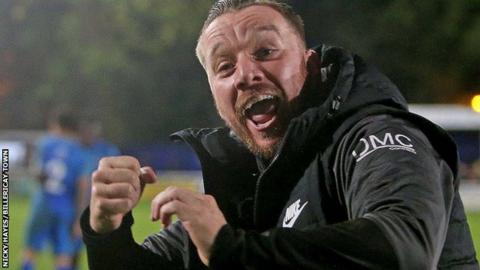 Jamie O'Hara celebrates