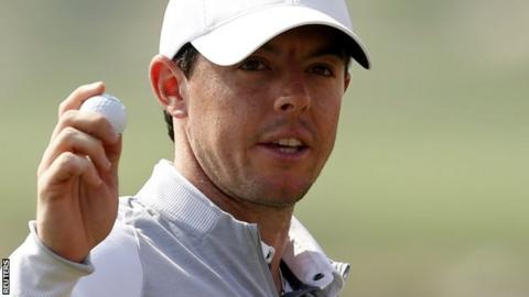 Rory McIlroy had been one over par for 13 holes on Friday