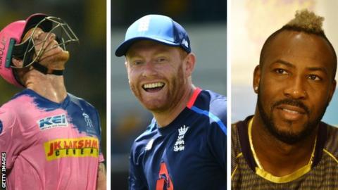 Ben Stokes, Jonny Bairstow, Andre Russell