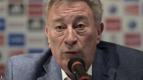 Interim Argentine FA president Luis Segura