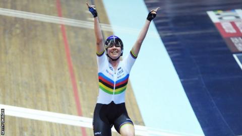 Katie Archibald wins the World Cup omnium in Manchester