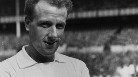 Jim Iley as a Tottenham player in 1957
