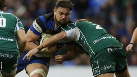 Elliott Stooke in action for Bath