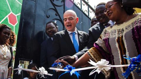 Fifa president Gianni Infantino