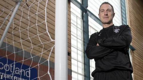 Rangers coach Gregory Vignal