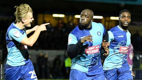 Wycombe are Akinfenwa's 11th EFL club