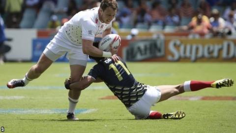 Jack Wilson in action for England in Sydney