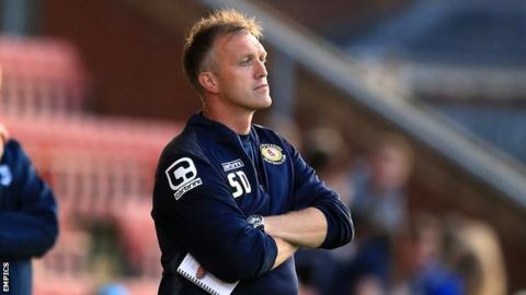 Crewe boss Steve Davis