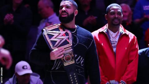 Drake, Toronto Raptors vs Milwaukee Bucks