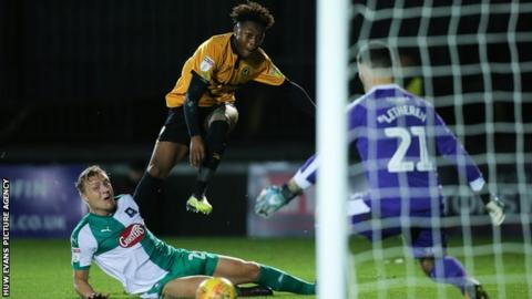 Newport beat Plymouth last season when they met in the Checkatrade Trophy