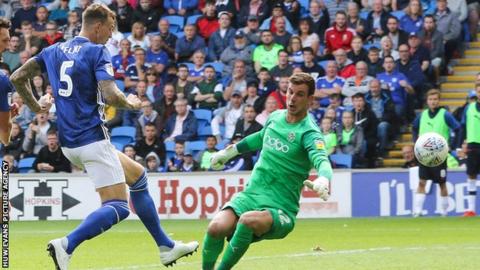 Cardiff City 2 1 Luton Town Bbc Sport