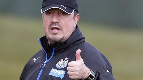 Newcastle United manager Rafael Benitez